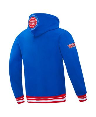 Men's Blue Detroit Pistons Area Code Pullover Hoodie
