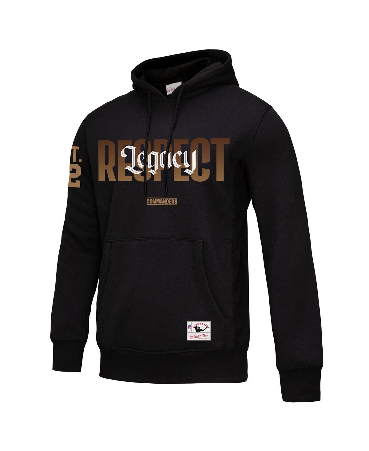 Mitchell & Ness Men's Doug Williams Black Washington Commanders Legacy Respect Pullover Hoodie In Black