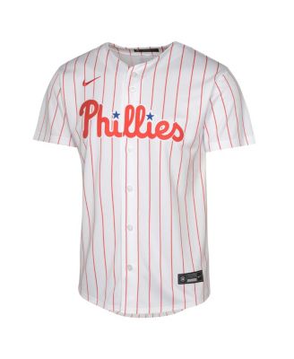 Big Boys and Girls White Philadelphia Phillies Home Game Jersey