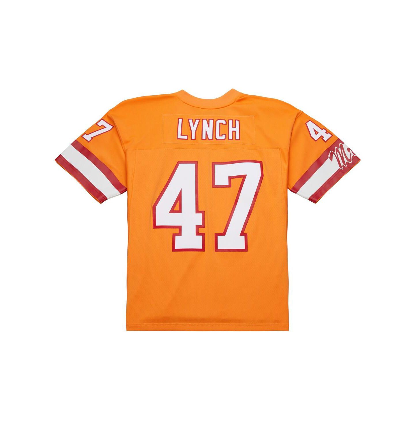 Мужской топ Mitchell & Ness Orange Tampa Bay Buccaneers 1993 Legacy Replica Jersey — фото 4