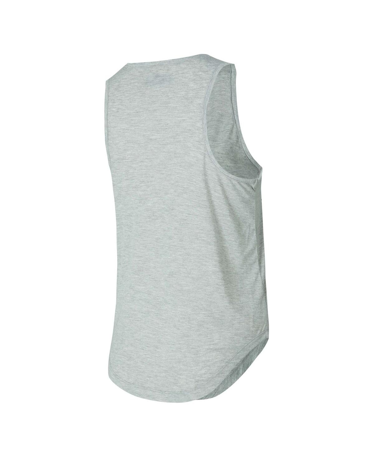Shop Concepts Sport Women's Gray/black New Orleans Saints Petition Tank Top And Pants Sleep Set In Gray,black