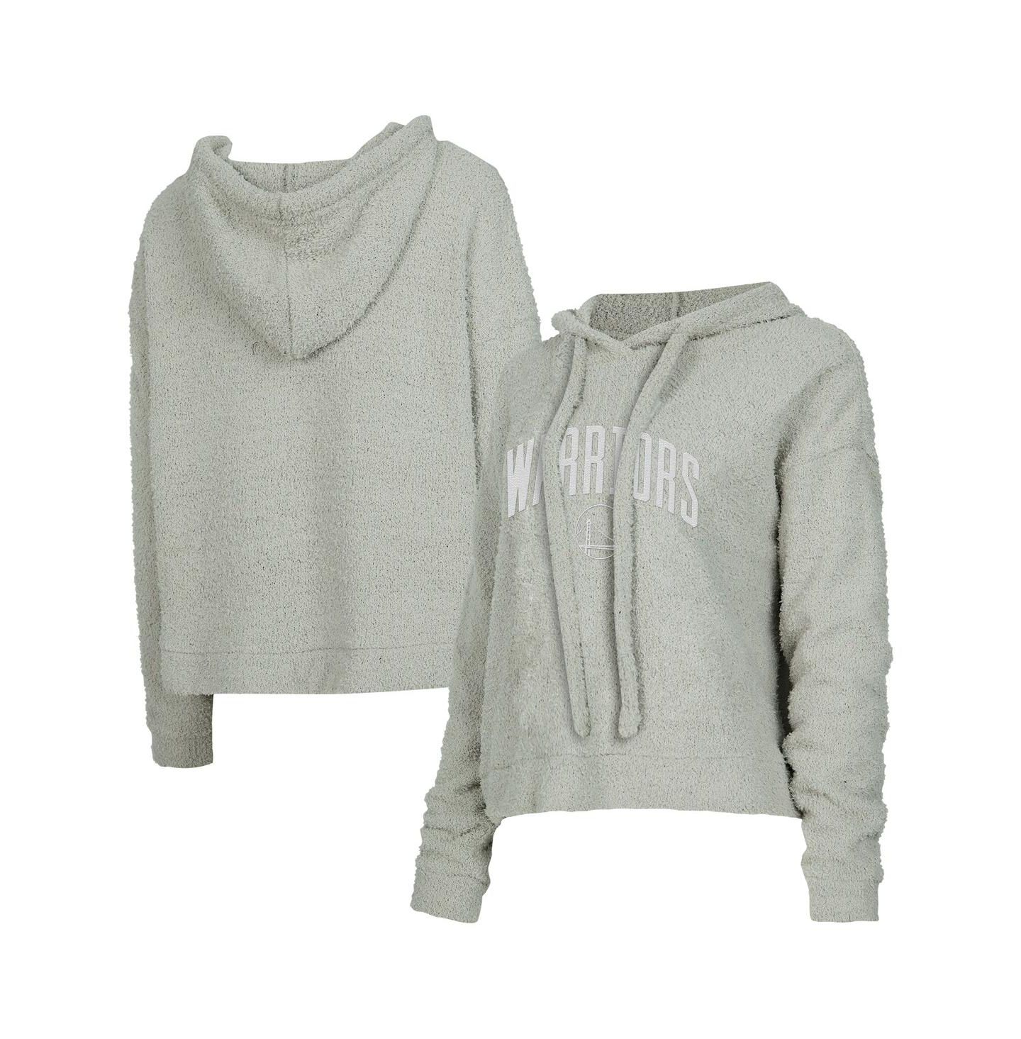 Женское худи Concepts Sport Gray Golden State Warriors Ventura Comfy Pullover — фото 1