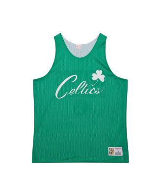 Men's Kelly Green Boston Celtics Hardwood Classics Reversible Mesh Practice Jersey