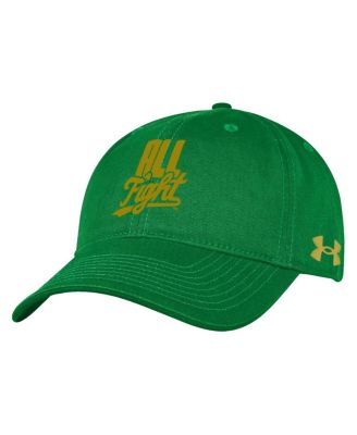 Men's Kelly Green Notre Dame Fighting Irish Washed Performance Cotton Adjustable Hat