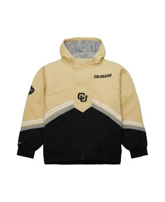 Men's Gold/Black Colorado Buffaloes Throw It Back Retro Full-Zip Windbreaker Jacket