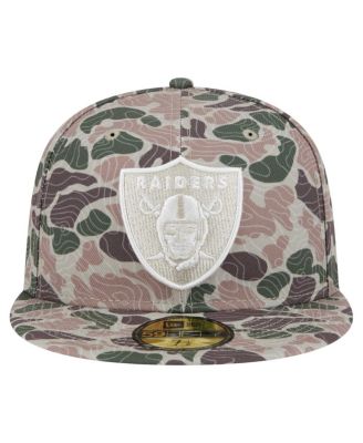Men's Camo Las Vegas Raiders Geo 59FIFTY Fitted Hat