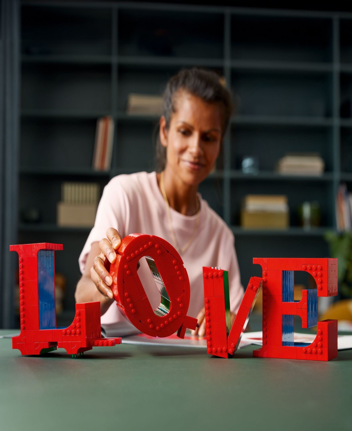 Lego Art Love Collectible 31214 Building Kit, 791 Pieces In Multicolor