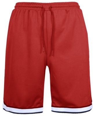 Men's Premium Active Moisture Wicking Workout Mesh Shorts with Trim