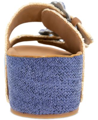 Women's Kendall Buckled Platform Sandals