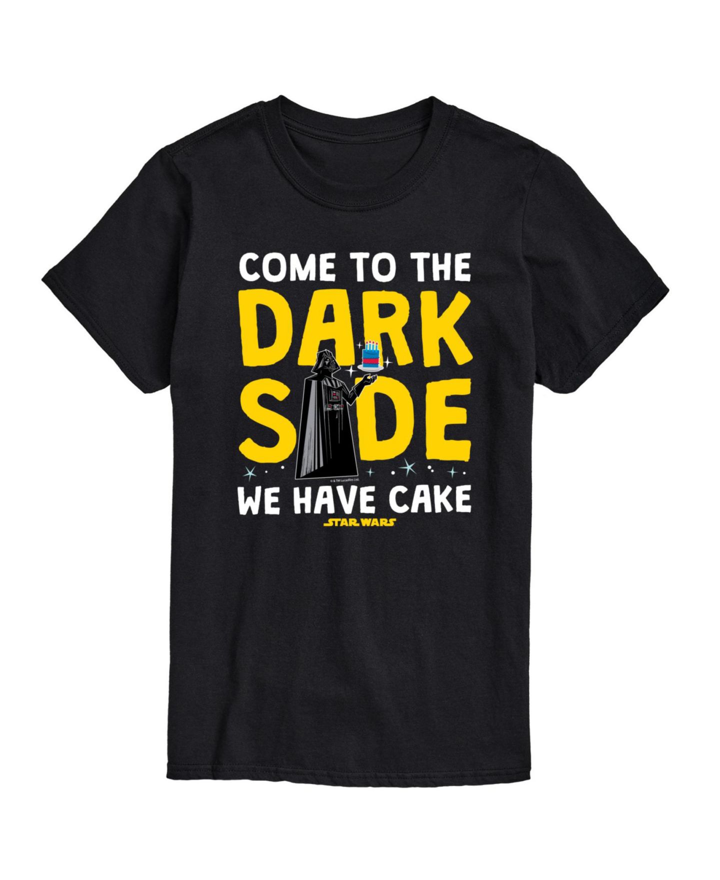 Мужская футболка AIRWAVES Star Wars Birthday Short Sleeve, цвет: Чёрный — фото 1