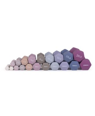 Earthtone Dumbbell Kit With Stand