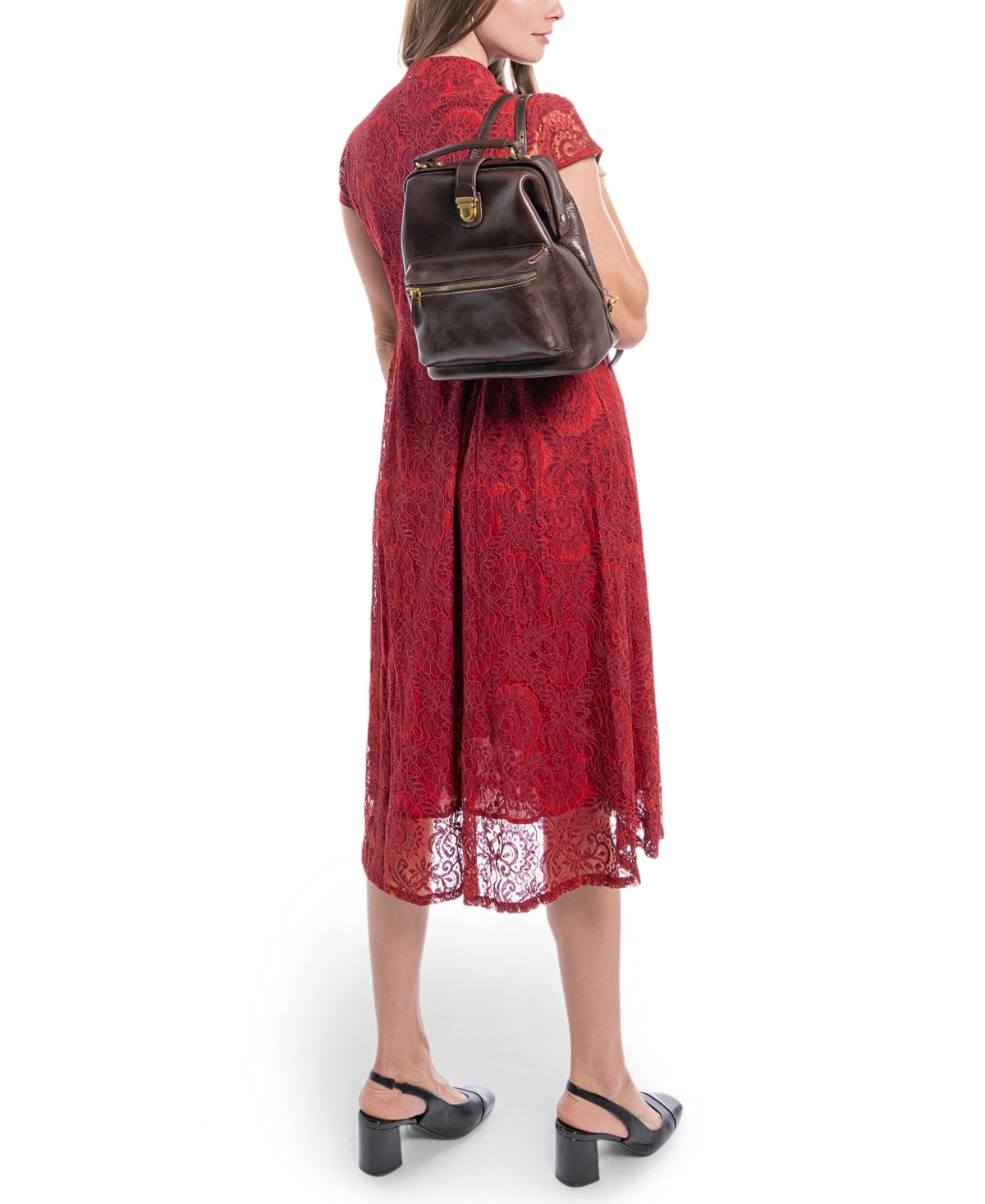 Old Trend Women's Genuine Leather Doctor Backpack In Brown