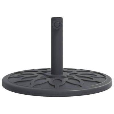 Parasol Base Black PE (Polyethylene) and concrete 26.5 lbs