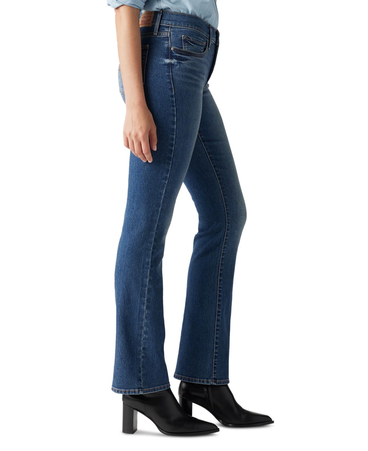 LEVI'S 315 SHAPING MID RISE LIGHTWEIGHT BOOTCUT JEANS 