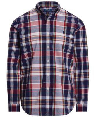Men's Classic-Fit Plaid Performance Shirt