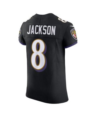 Men's Lamar Jackson Black Baltimore Ravens Alternate Vapor F.U.S.E. Elite Jersey