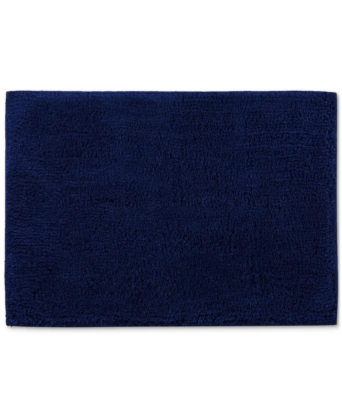 Ralph Lauren Sanders Cotton Bath Rug, 21" X 34" In Navy