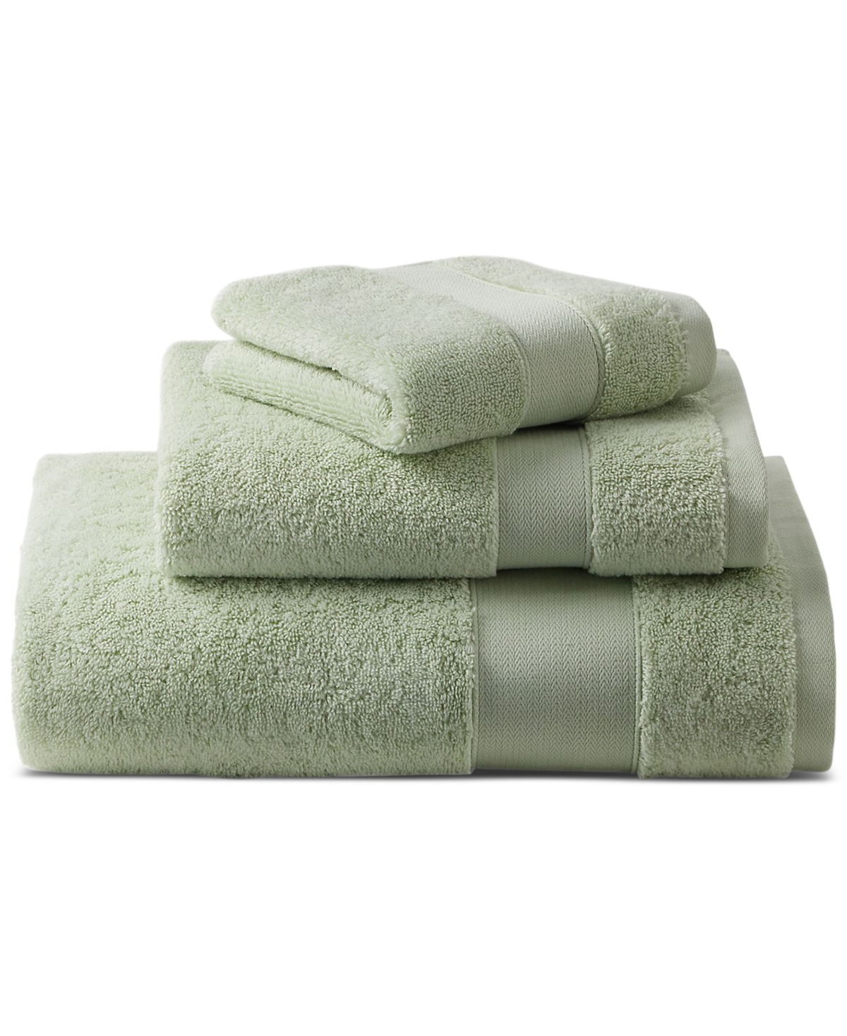 Ralph Lauren Watson Cotton Bath Towel, 30" X 56" In Sprout