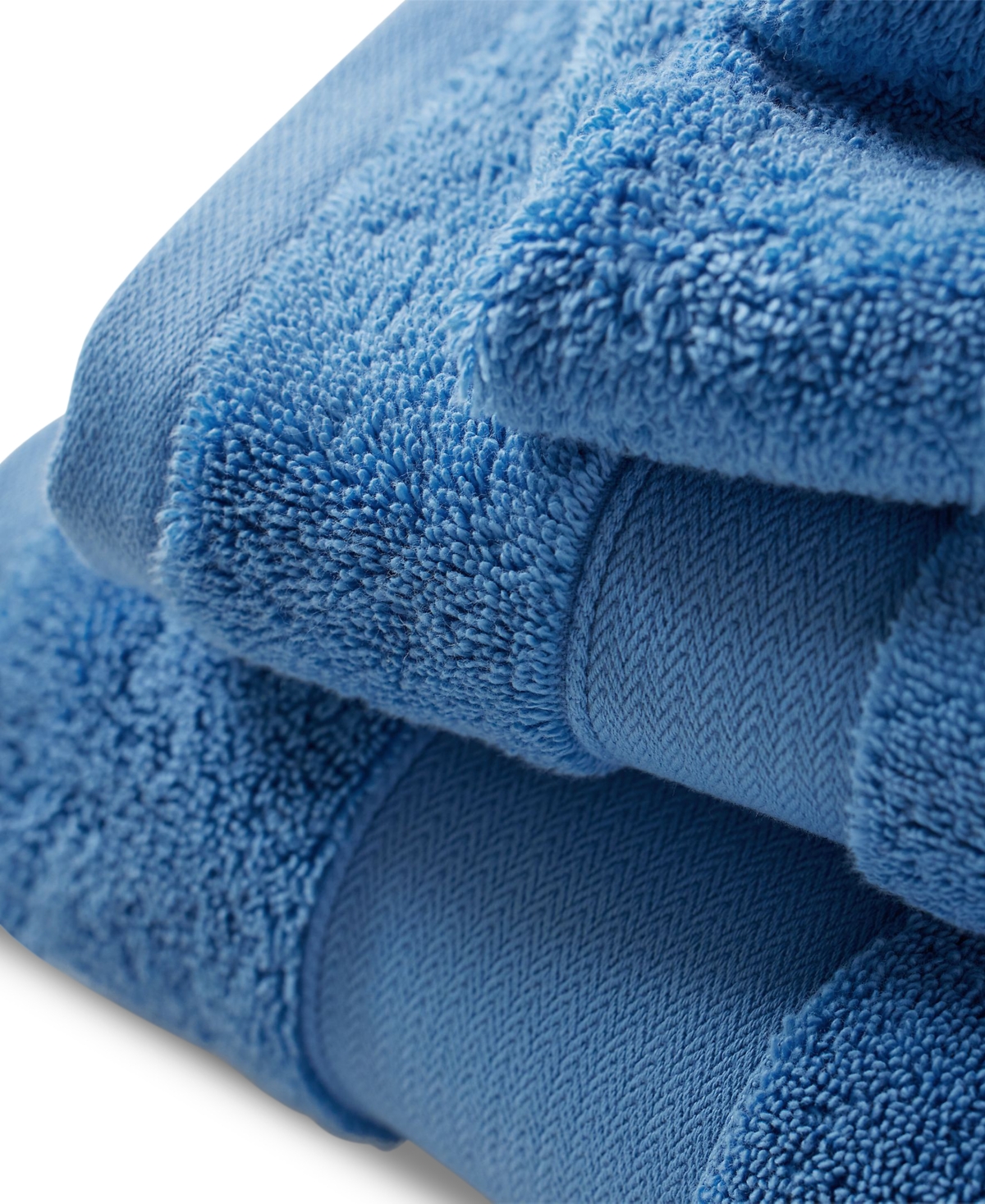 Ralph Lauren Watson Cotton Bath Mat, 31" X 22" In True Lake Blue