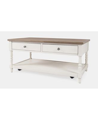 Grafton Farms Country Farmhouse 2 Drawer Coffee Table