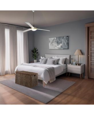 30&amp;#x22; Storage Chest with Lid, Handles, Safety Hinge - Espresso, Water Hyacinth Wicker Storage Trunk Basket for Bedroom, Entry Way, Living Room