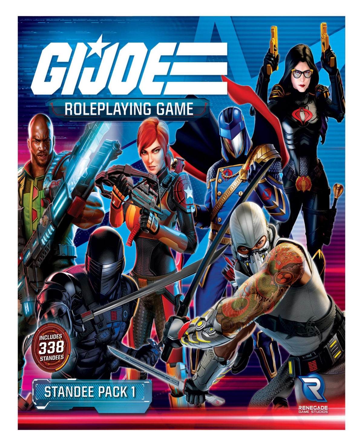 Renegade Game Studios G.i. Joe Roleplaying Game Standee Pack 1