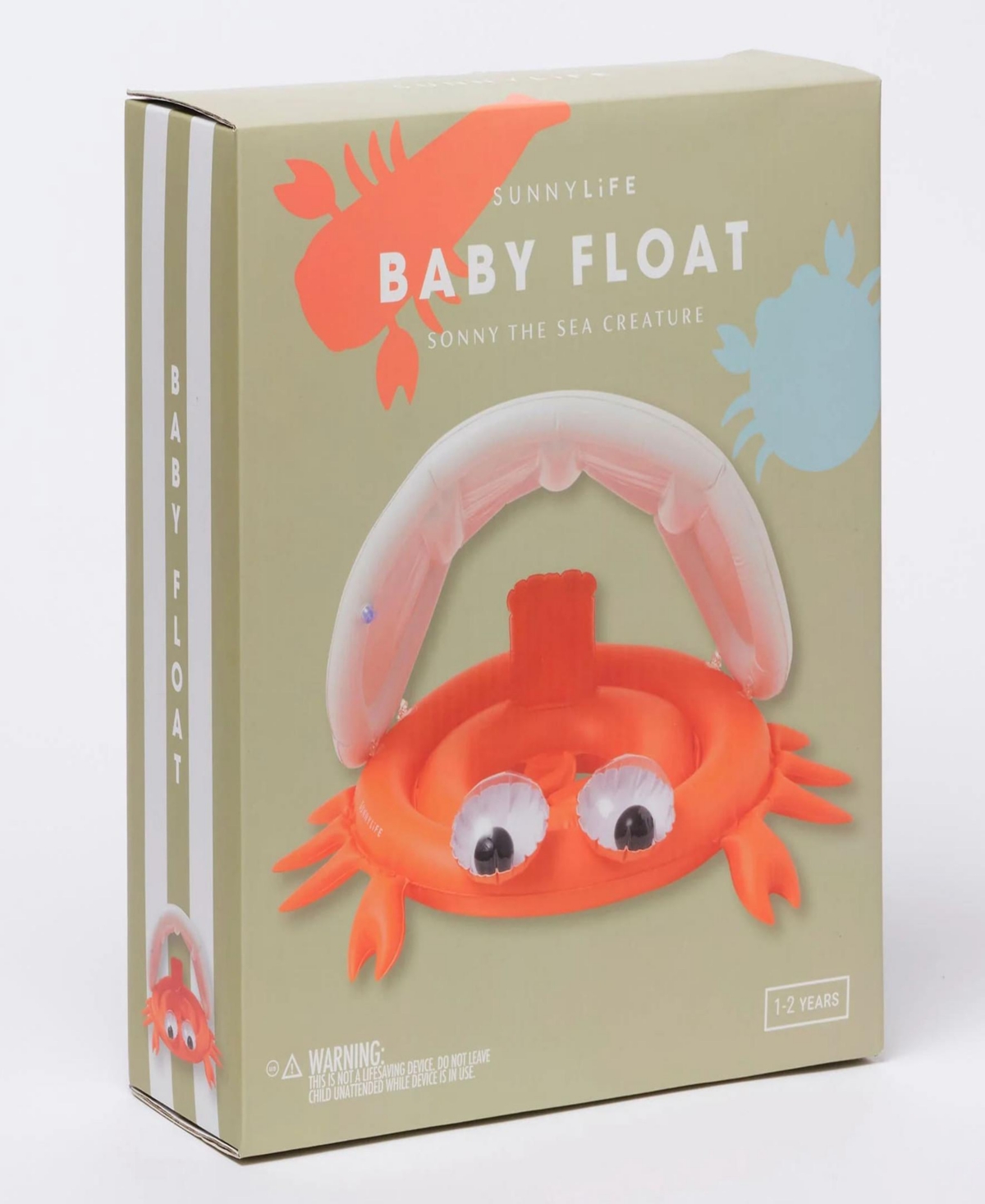 Sunnylife Sonny The Sea Creature Baby Pool Float In Multi