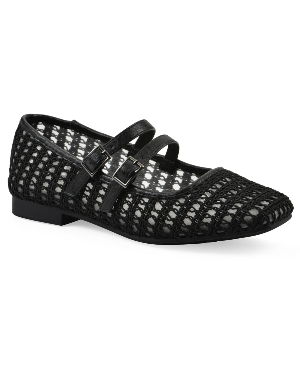 Cliffs By White Mountain Besnik Mary Jane Flat In Black Fabric