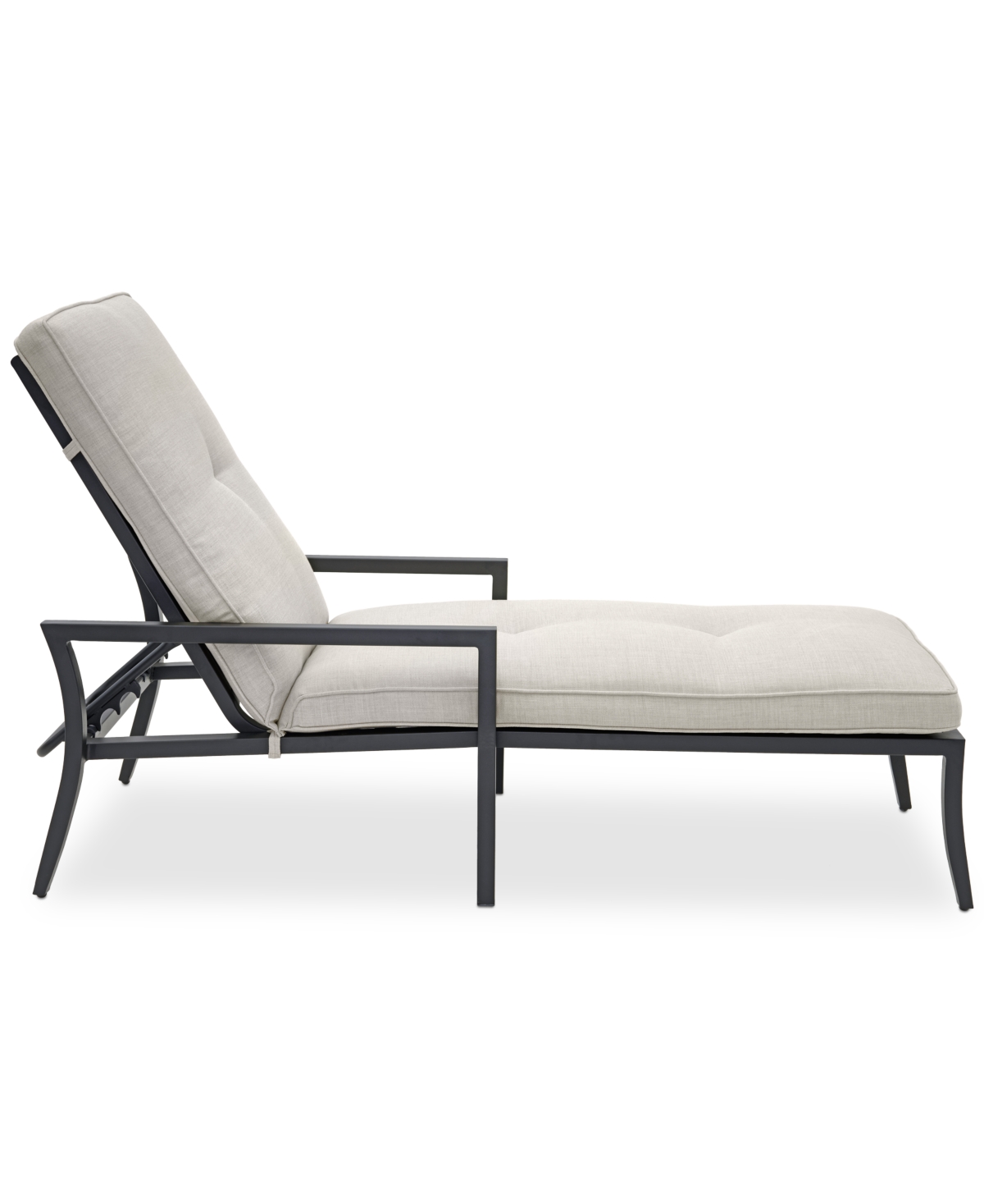 Agio Astaire Outdoor Chaise In Pearl White