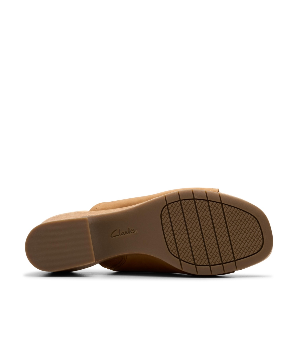 Clarks Collection Women's Nerisa Vine Wedge Sandals In Light Tan Nubuck