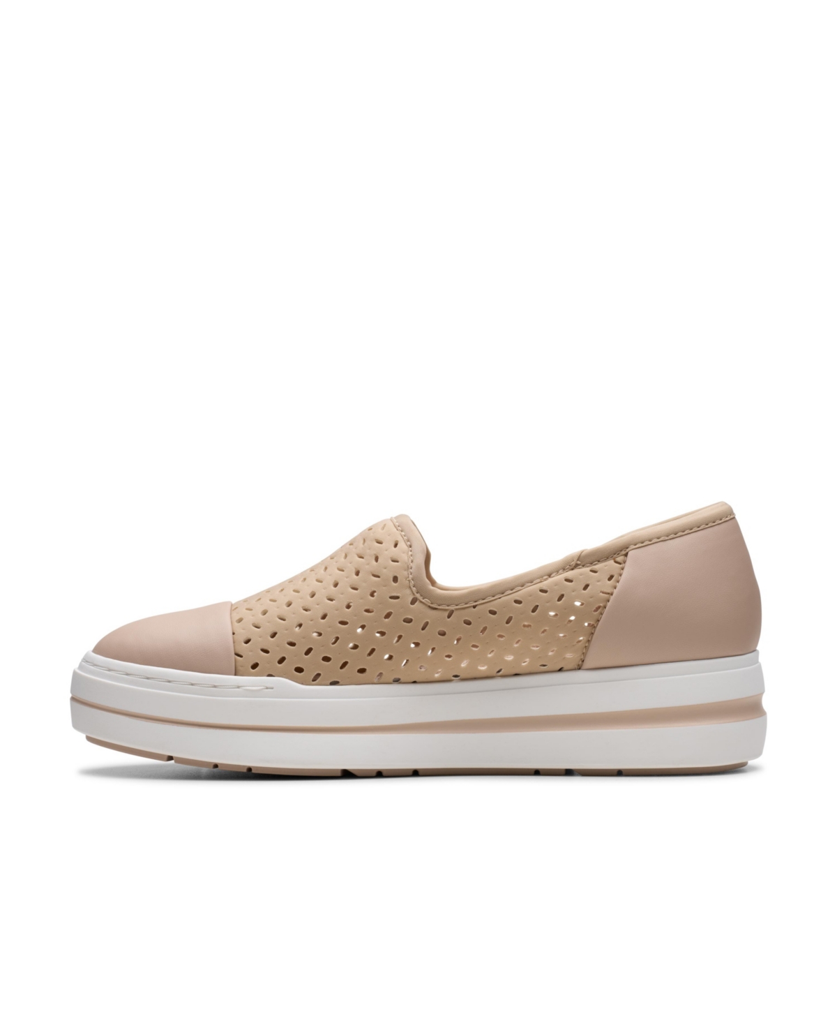 Clarks Audreigh Star In Beige Textile In Sand Textile