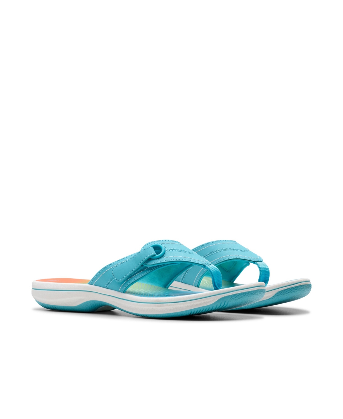 Clarks Breeze Reyna In Turquoise Ombre
