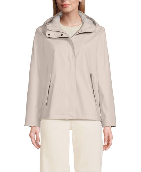 Женские куртки Lands' End Women's Squall Waterproof Rain Slicker Jacket