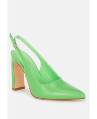 Sarka Pointy Toe Slingback Pumps
