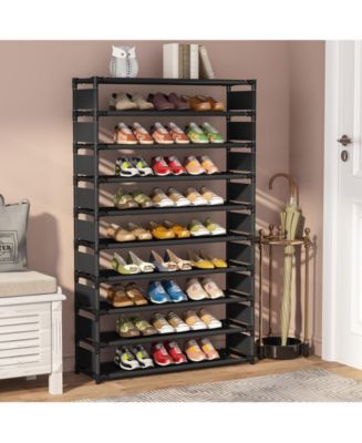 Tribesigns 10 Tiers Shoe Rack, Large Capacity Shoe Organizer, Shoe ...
