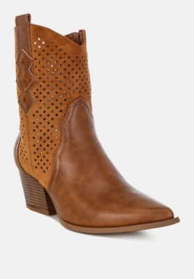 Womens Prosia Woven Cowboy Boots