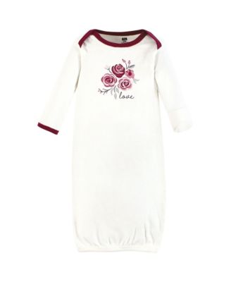 Layette Essentials Gown, Swaddle Wrap, and Headpiece Option