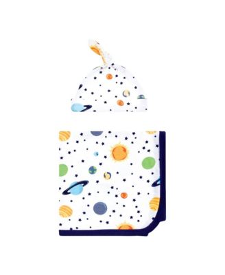 Gown, Swaddle Blanket and Cap or Headband