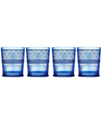 Claro Double Old-Fashioned Glasses, Set of 4