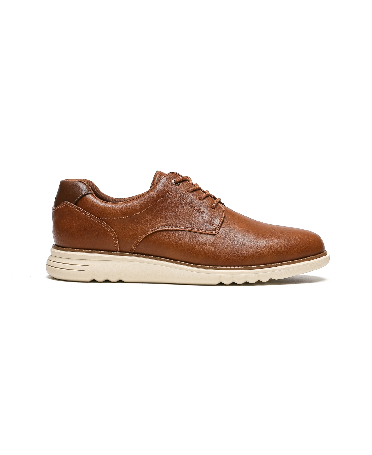 Tommy Hilfiger Men's Zell Casualized Hybrid Oxfords Shoe In Medium Brown