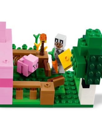 Minecraft The Baby Pig House Building Toy 21268, 238 Pieces
