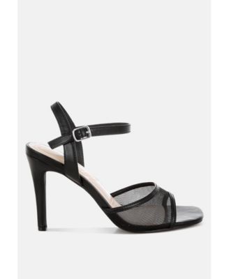 Womens Sunisa Square Toe Stiletto Heels