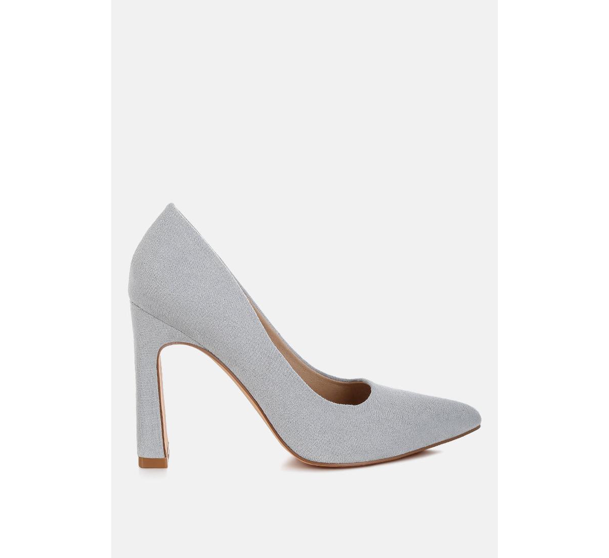 Uboa Slim Block Heel Pumps - Pink