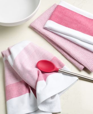3 Pack Cotton Kitchen Towels, Exclusively at Macy's