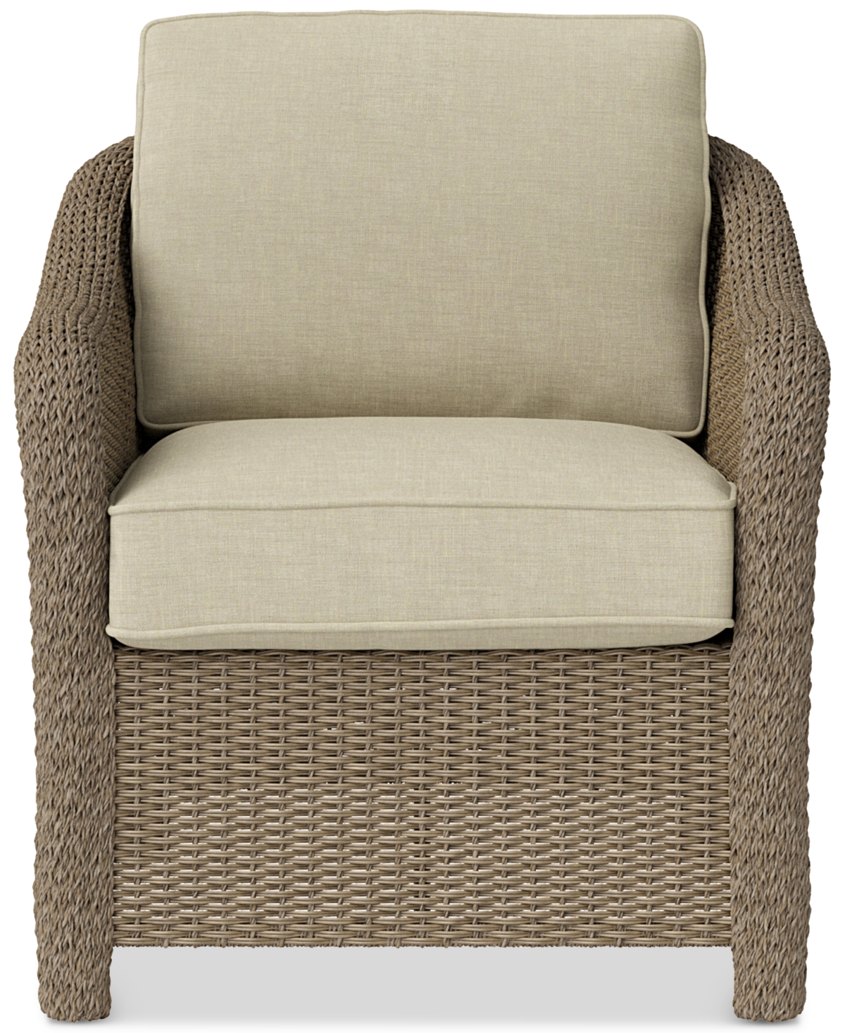Agio Sonetta Outdoor Lounge Chair In Straw Natural