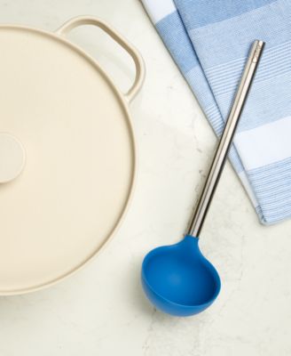 Stainless Steel Handle and Silicone Head Ladle