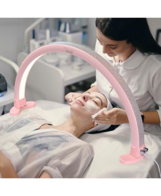 Nail Desk Lamp Half Moon Light 3360LM 48W Nail Tech Lamp Lash Light Adjustable Manicure Beauty Salon Home Spa