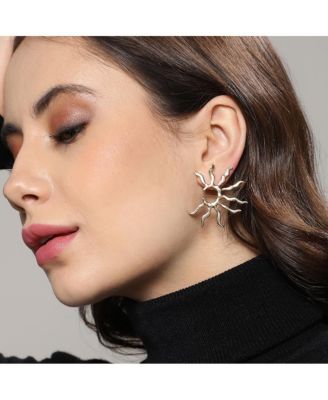 Gleaming Sun Drop Earrings