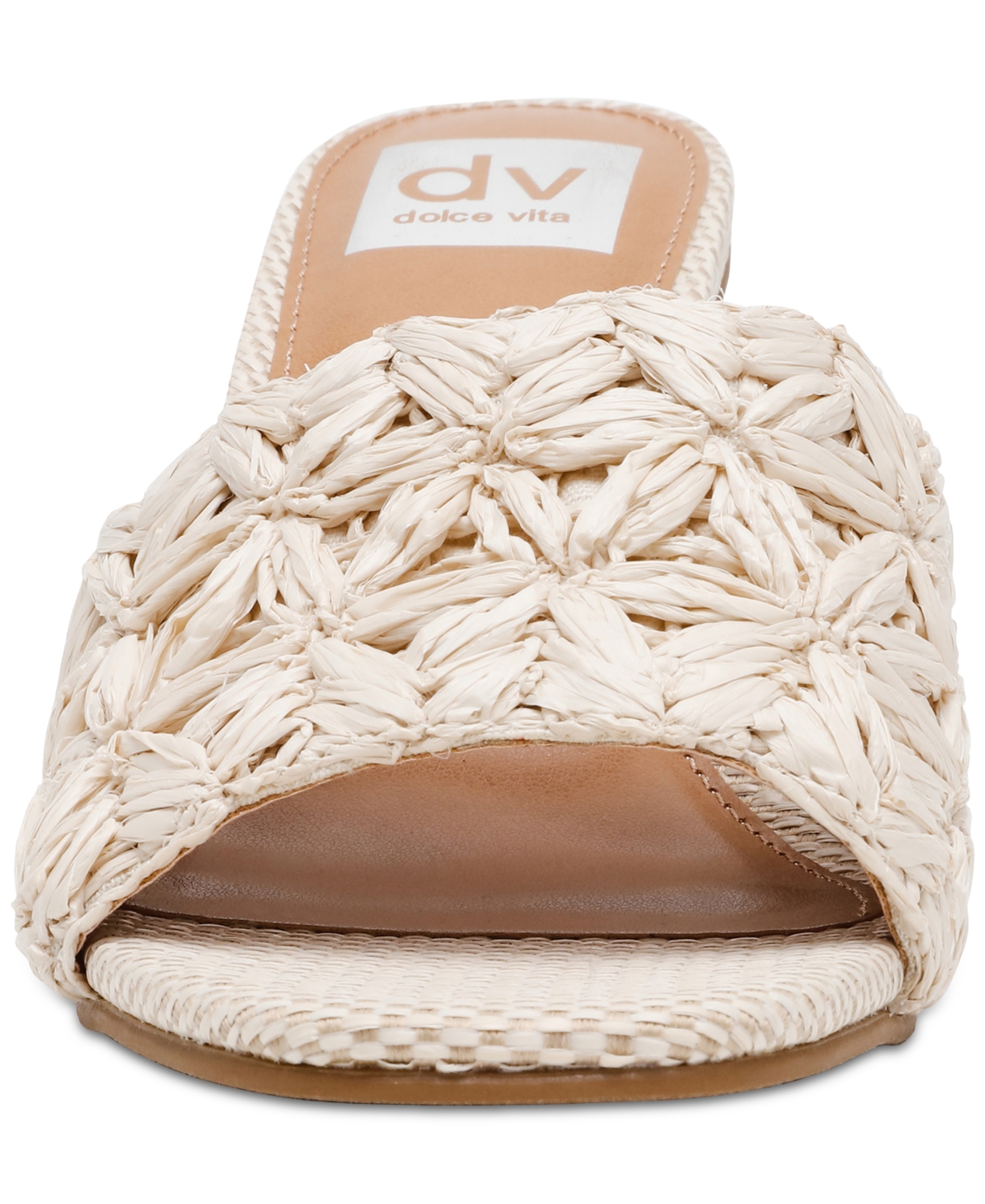 DV DOLCE VITA WOMEN'S HONEY RAFFIA BLOCK-HEEL DRESS SANDALS 