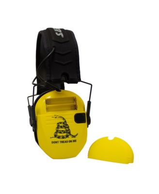 Walker s Razor Shooting Muffs (Don't Tread On Me Yellow) 3-Pack
